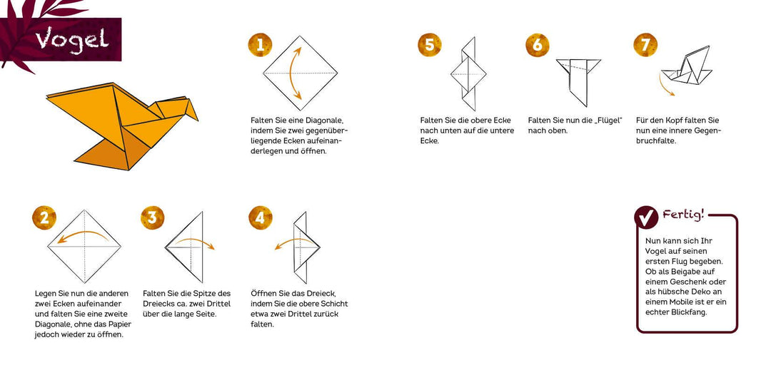 333 Origami - Faszination Afrika - Farbenfrohe Papiere falten | -