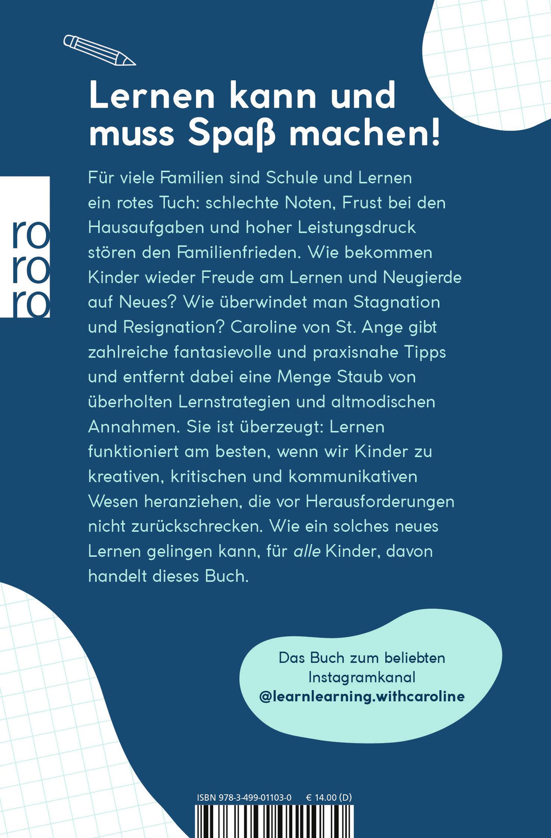 Alles ist schwer, bevor es leicht ist | St. Ange, Caroline von