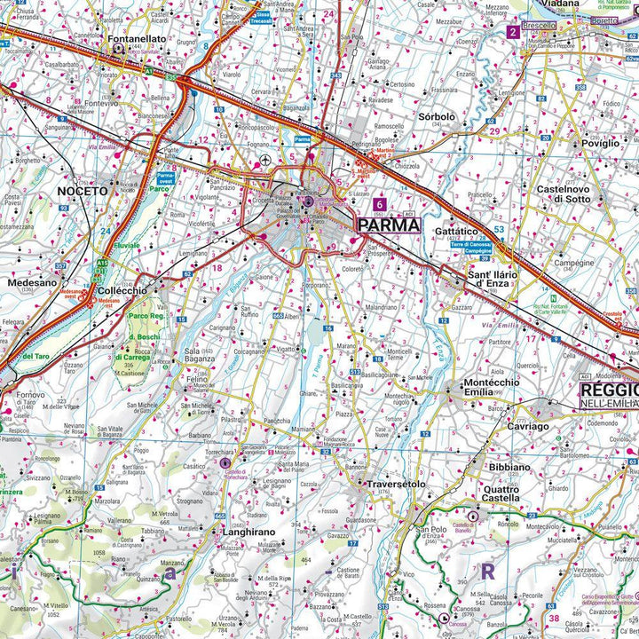 freytag & berndt Straßenkarte Emilia-Romagna 1:150.000 | -