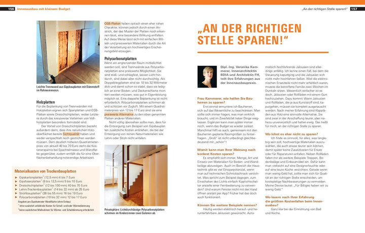 Günstig bauen | Rühm, Bettina