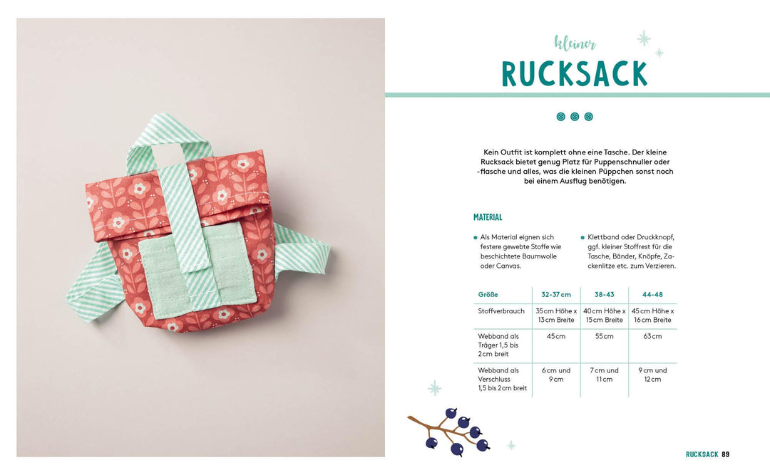 Hej. Minimode - Süße Puppenkleidung nähen | Morbach, Svenja