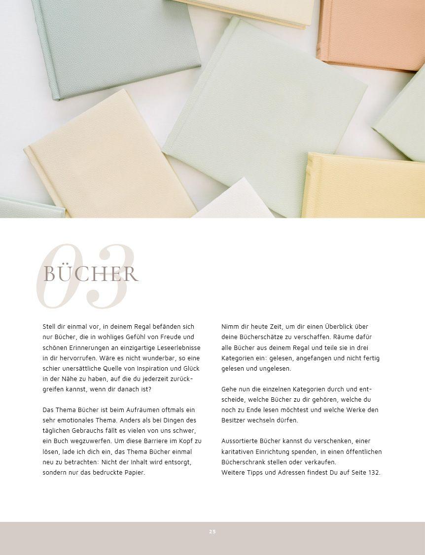 Zeit statt Zeug: Die Aufräum-Challenge. | Fazis, Birgit