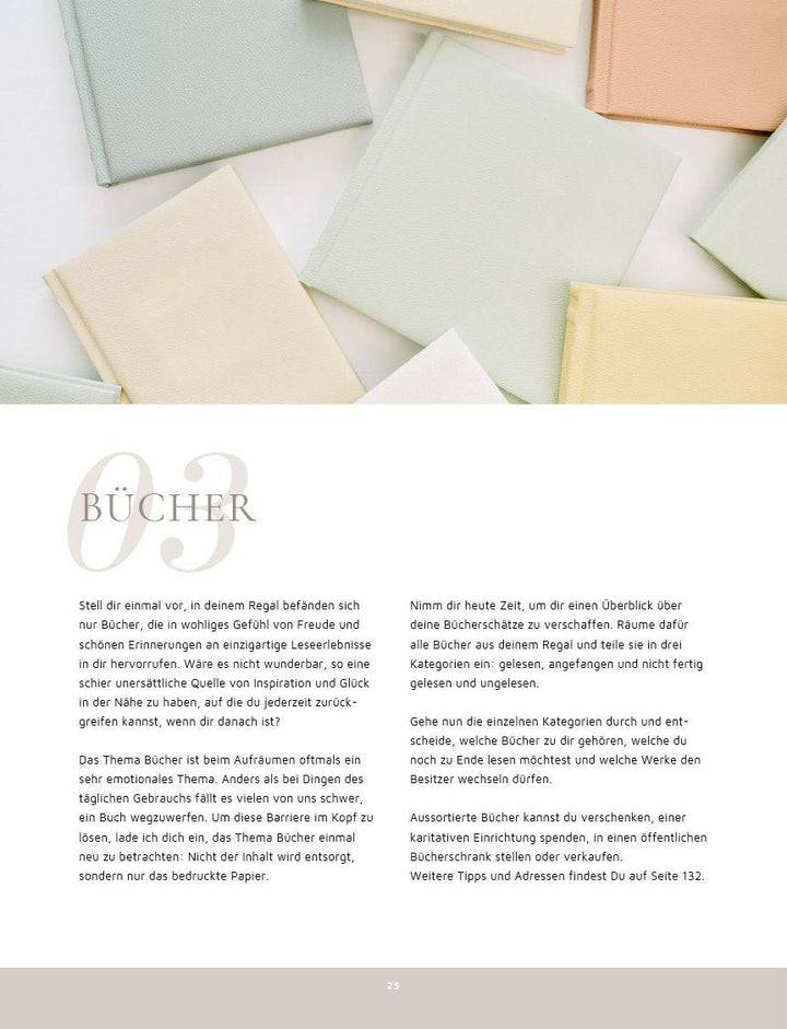 Zeit statt Zeug: Die Aufräum-Challenge. | Fazis, Birgit