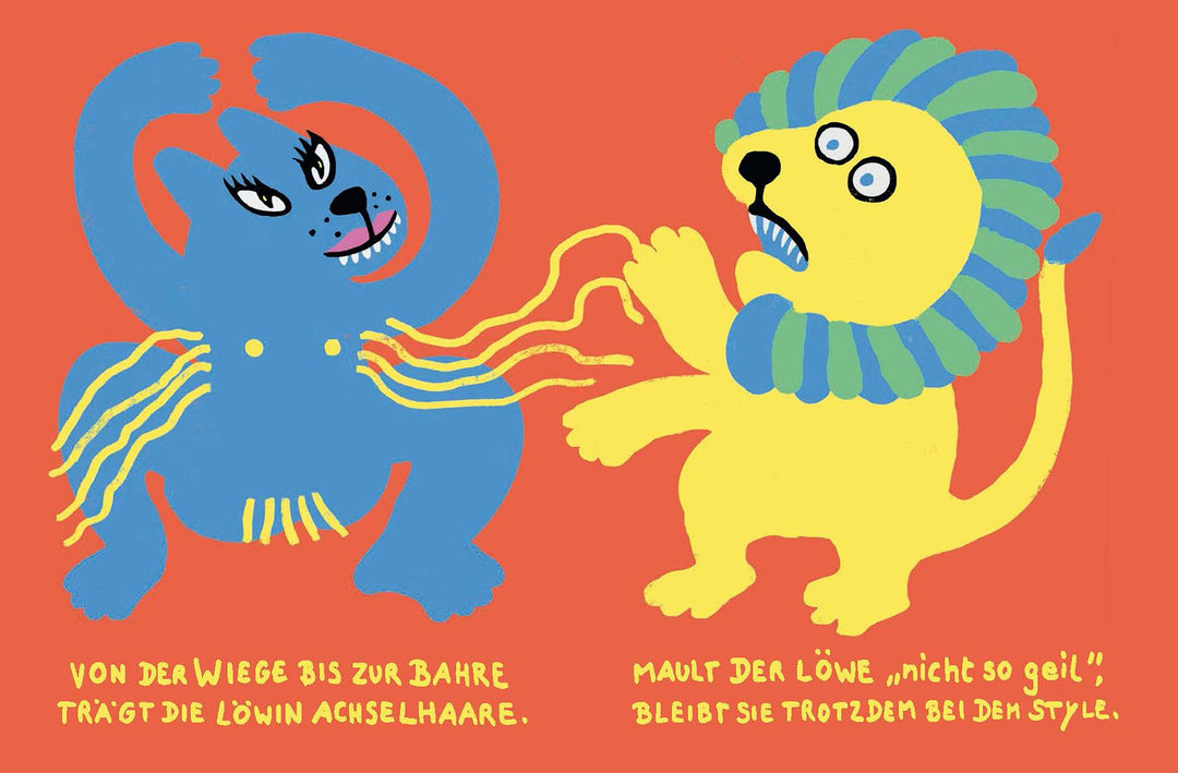 Der Hahn erläutert unentwegt der Henne, wie man Eier legt | Werner, Ella Carina