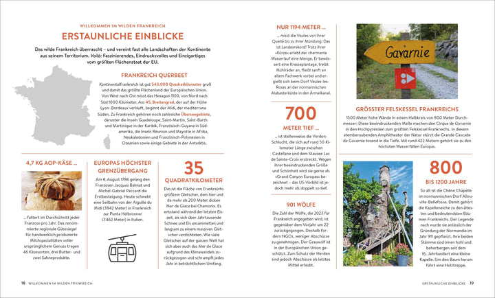 Wild Places Frankreich | Maunder, Hilke | Simon, Klaus