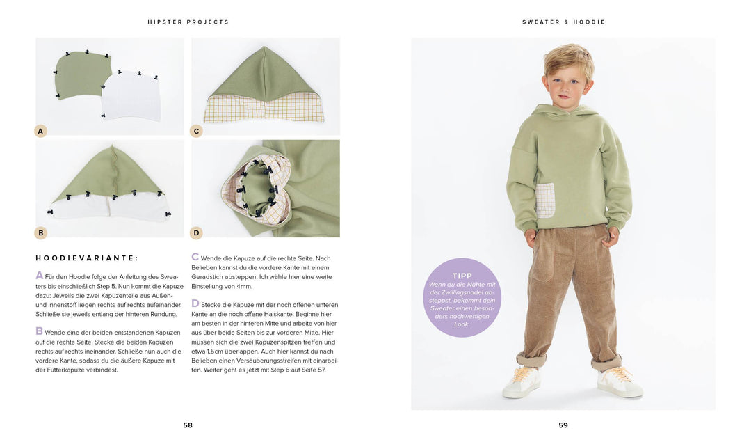 Little Hipster: Kinderkleidung nähen. Frech, wild, wunderbar! | JULESNaht