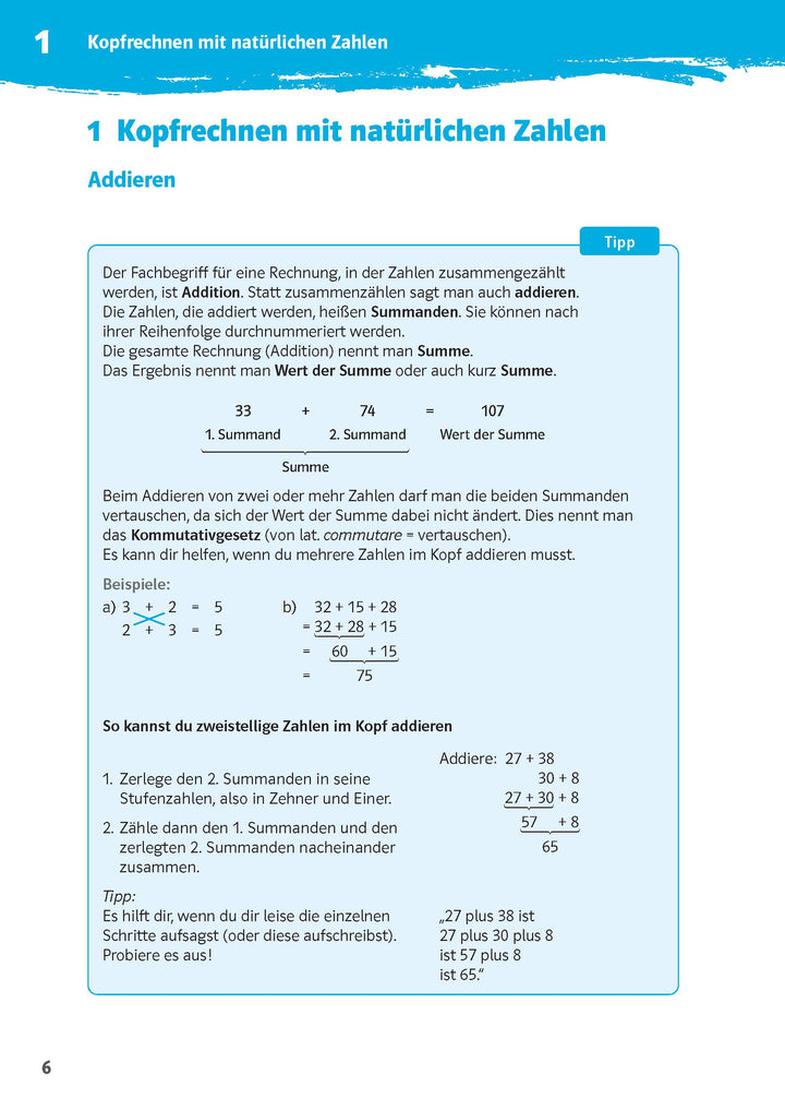10-Minuten-Training Mathematik Kopfrechnen 5. Klasse | -