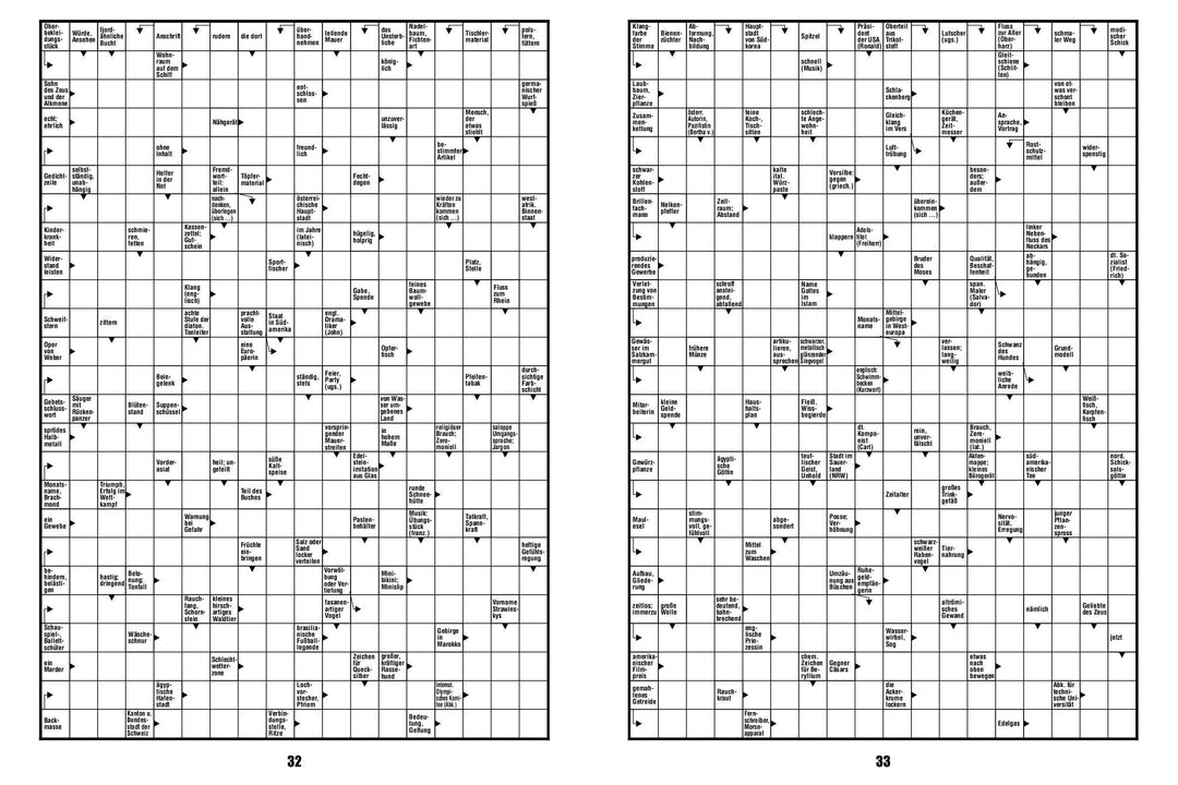 Kreuzworträtsel | -