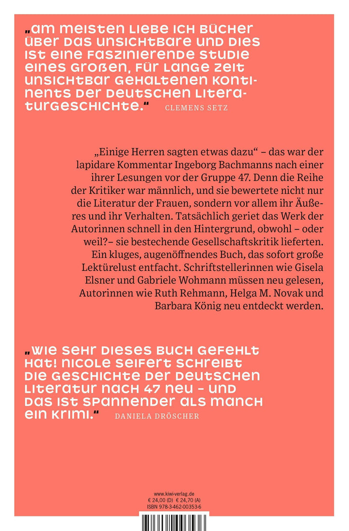 "Einige Herren sagten etwas dazu" | Seifert, Nicole