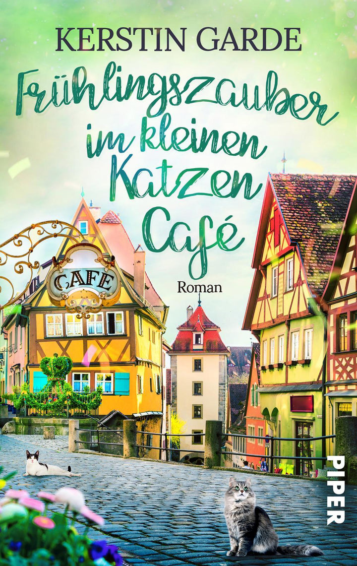 Frühlingszauber im kleinen Katzen-Café | Garde, Kerstin