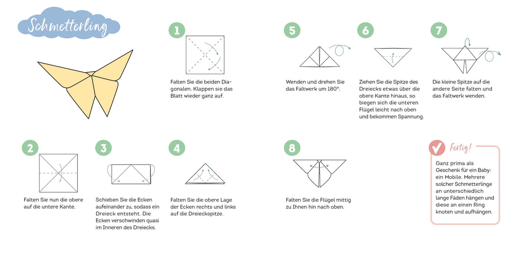 333 Origami - Hallo Baby - Niedliche Papiere zum Basteln von Mobiles, Alben,...