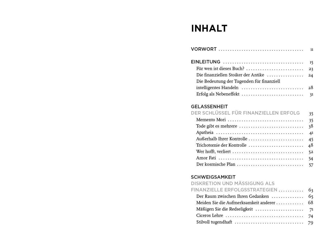 Der finanzielle Stoiker | Lahmer, Niclas