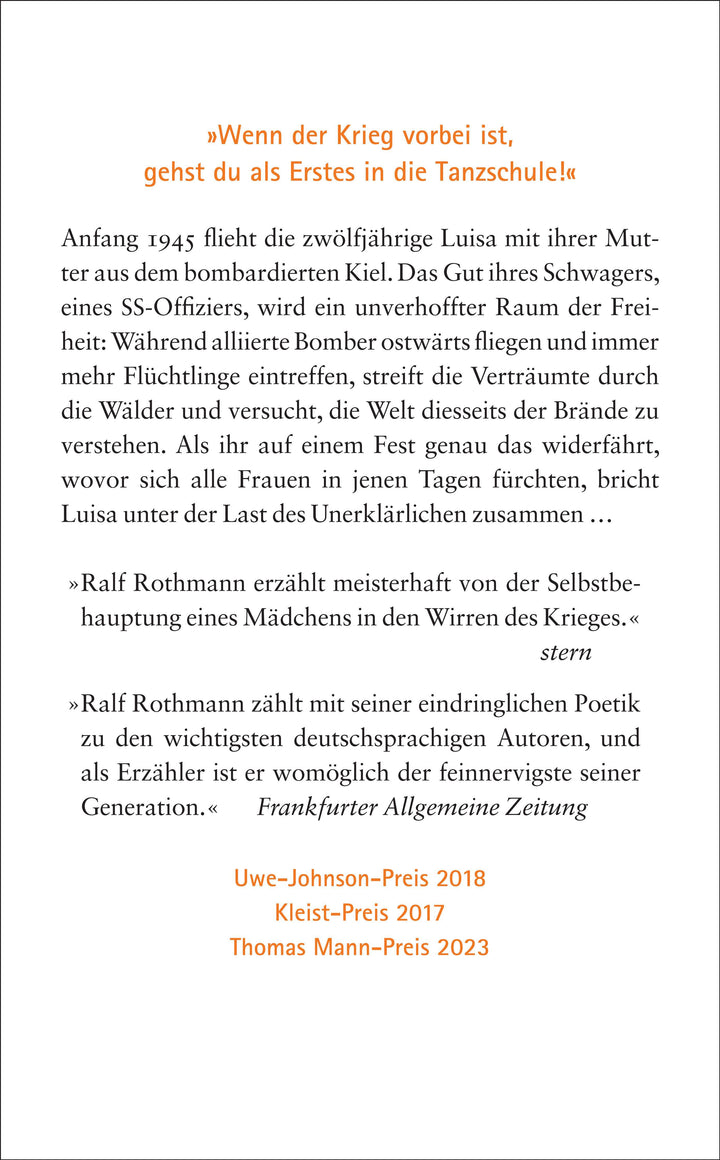 Der Gott jenes Sommers | Rothmann, Ralf