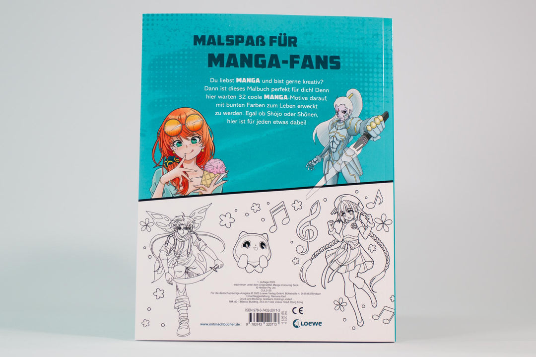 I love Manga & Anime - Das Malbuch | -