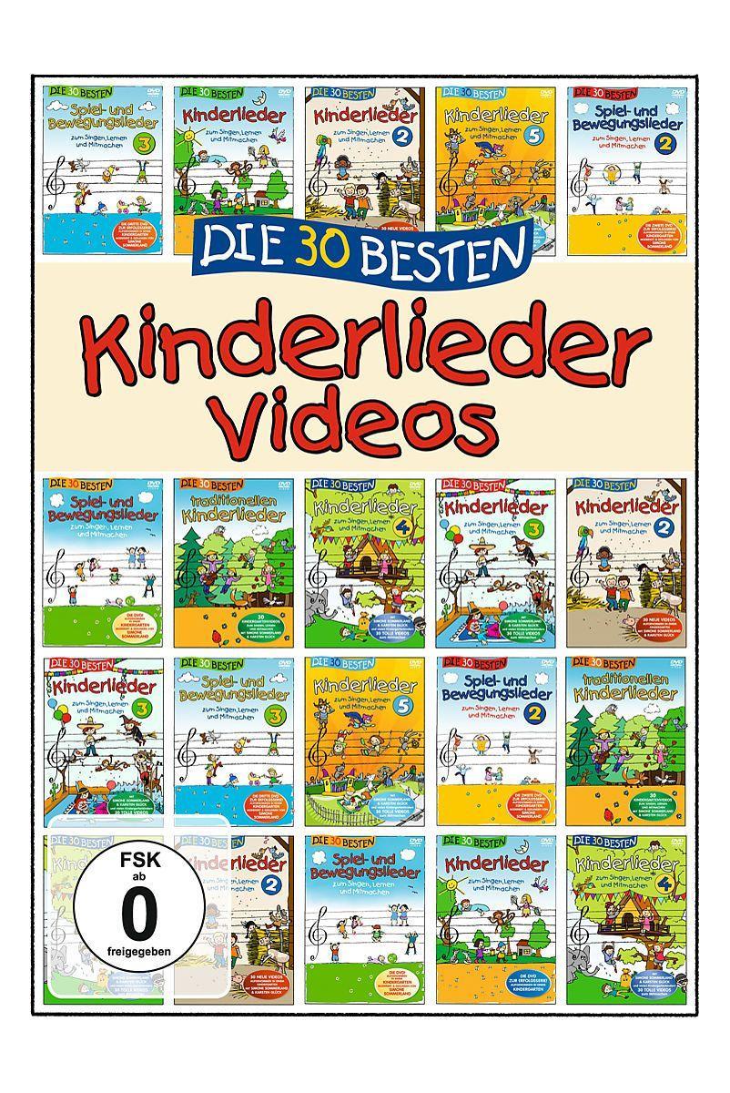 Die 30 besten Kinderlieder Videos | Sommerland, S. | Glück, K. & Kita-rösche