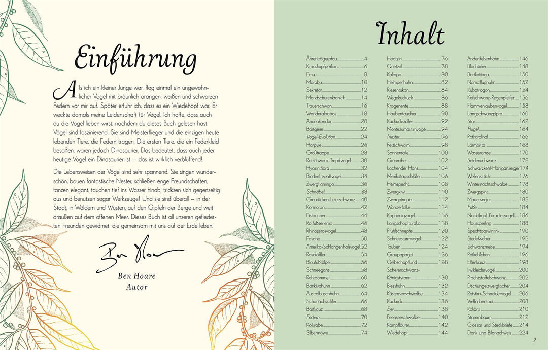 Wundervolle Welt der Vögel | Hoare, Ben