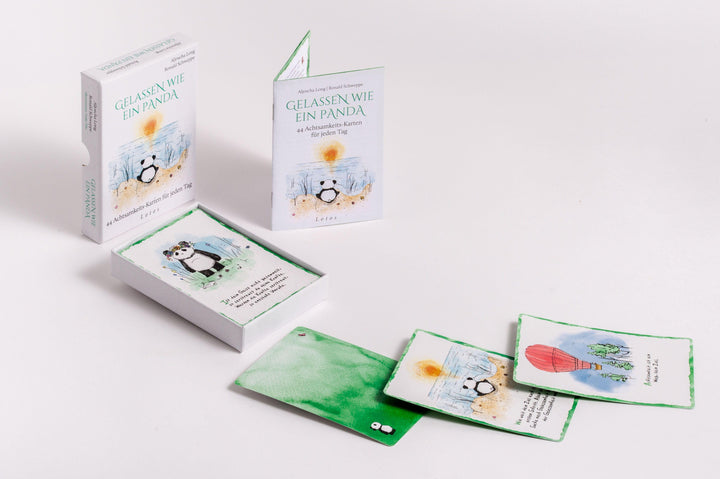 Gelassen wie ein Panda. 44 Achtsamkeits-Karten für jeden Tag | Long, Aljosch...