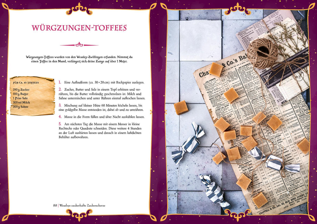 Das Buch für Potter-Fans: Sweets und Candys | Rosenthal, Patrick