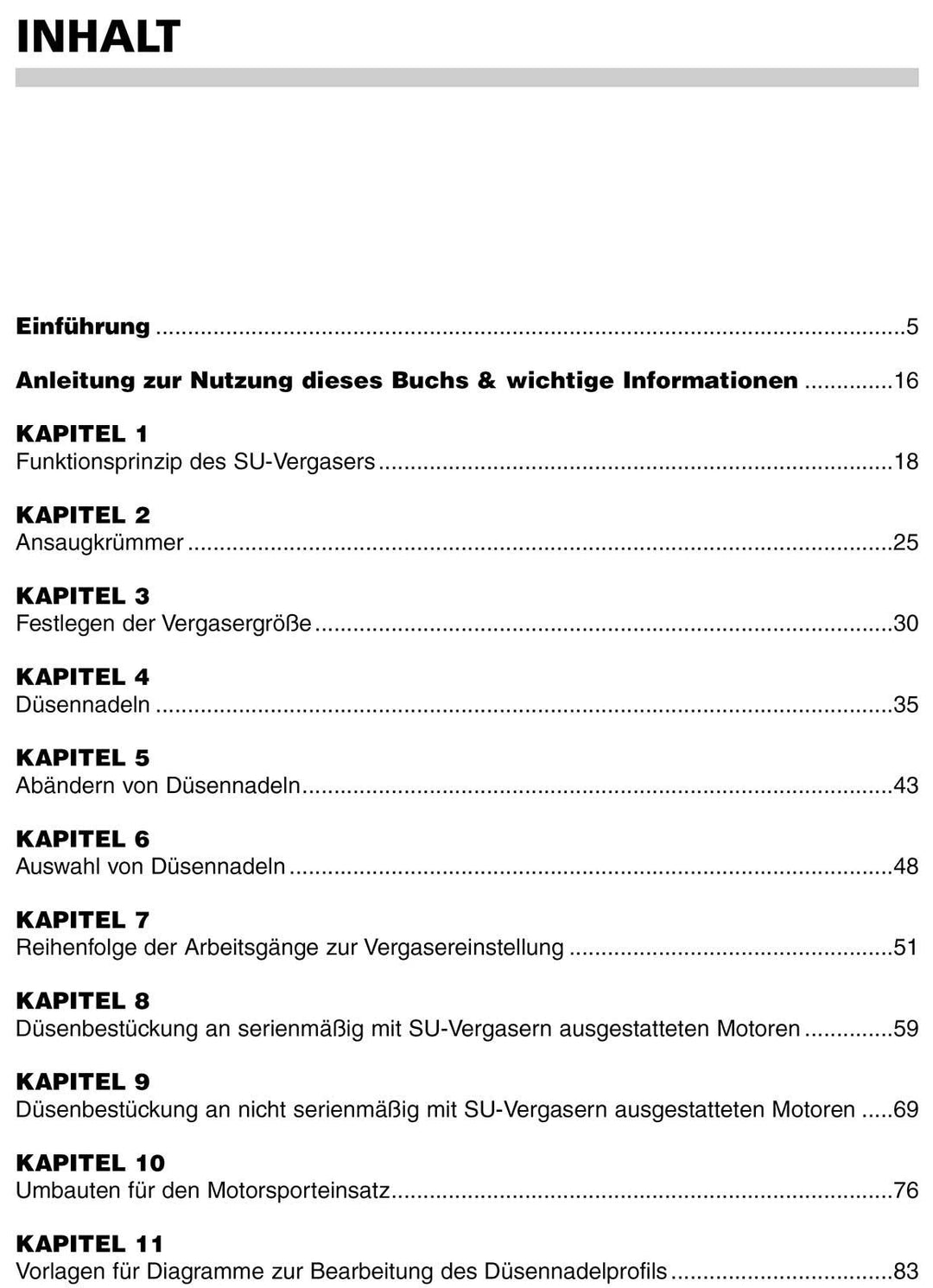 Praxishandbuch SU-Vergaser | Hammill, Des