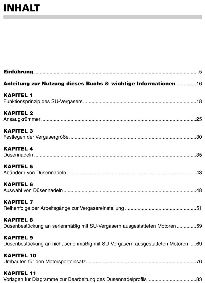 Praxishandbuch SU-Vergaser | Hammill, Des