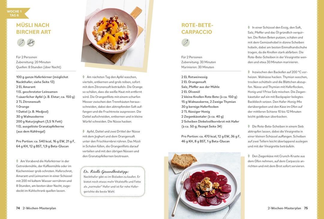 Der Hafer-Masterplan | Riedl, Matthias