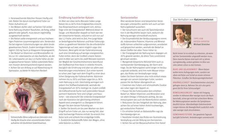 Katzen gesund ernähren | Streicher, Michael