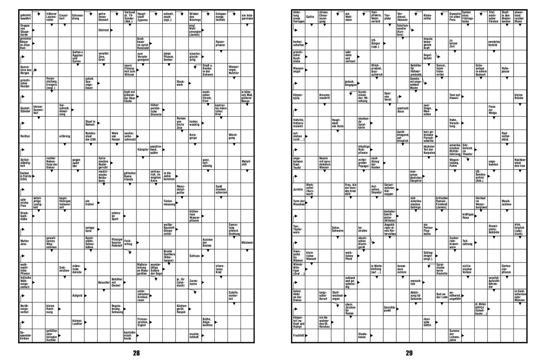 Kreuzworträtsel | -