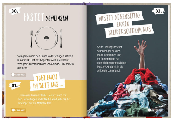 100 Dinge, die jedes Paar einmal tun sollte | -