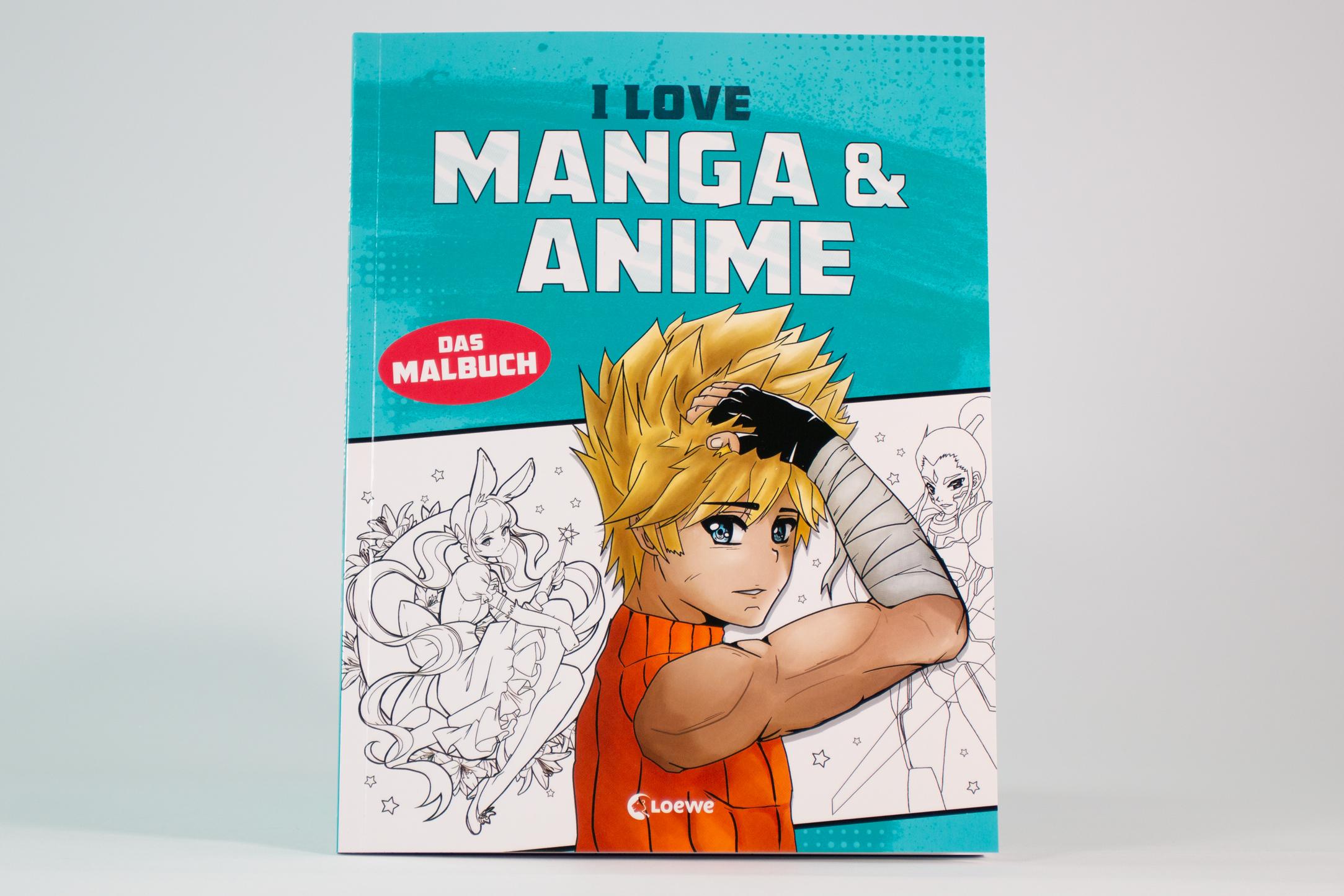 I love Manga & Anime - Das Malbuch | -