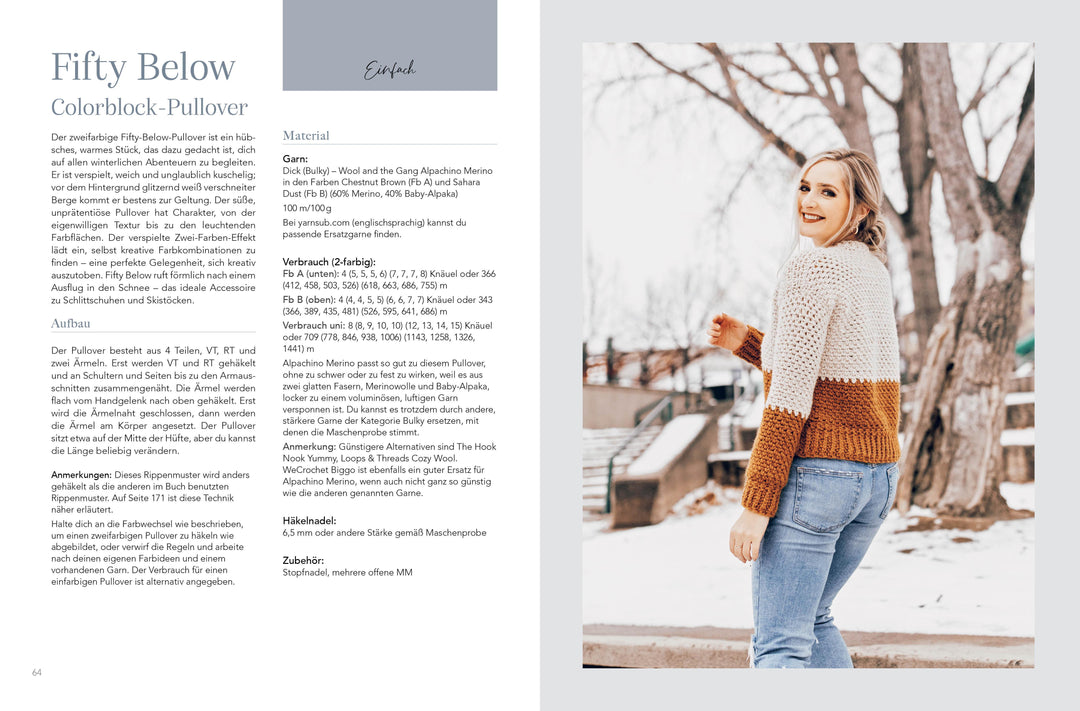 Lieblingspullover häkeln | Myska, Janine