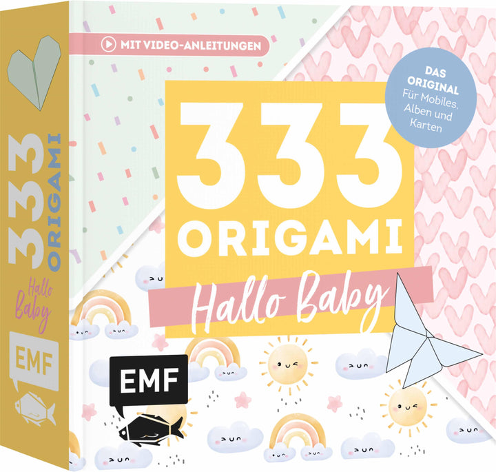 333 Origami - Hallo Baby - Niedliche Papiere zum Basteln von Mobiles, Alben,...
