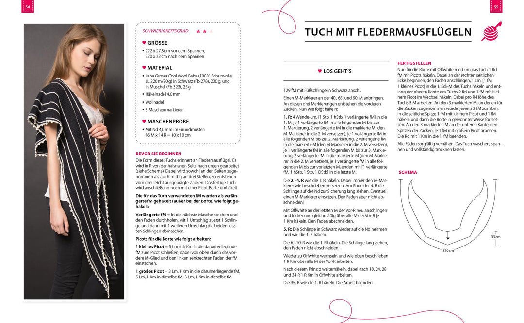 Häkeln kompakt - Tücher häkeln. Mit Video-Anleitungen zu allen Grundtechnike...