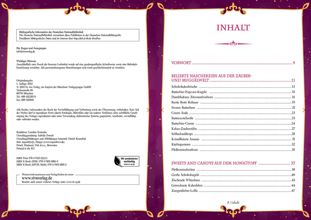 Das Buch für Potter-Fans: Sweets und Candys | Rosenthal, Patrick