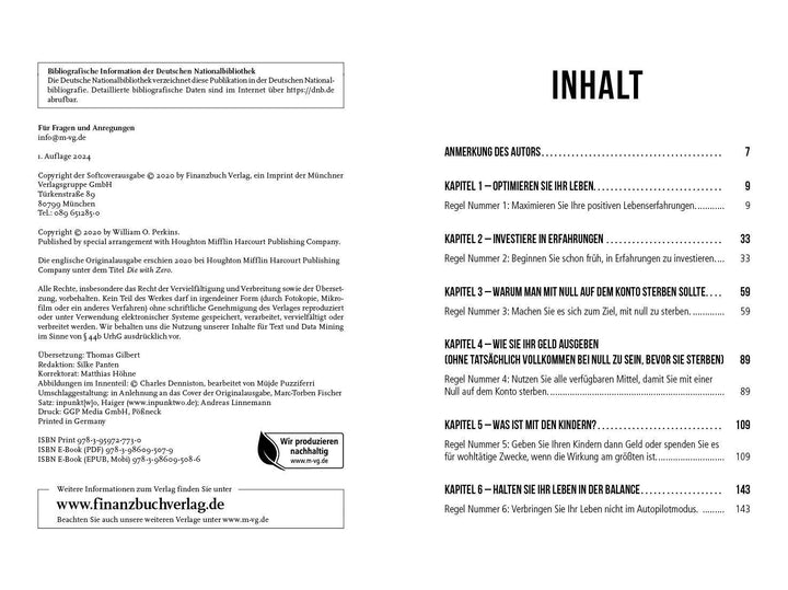 Die with zero | Perkins, Bill