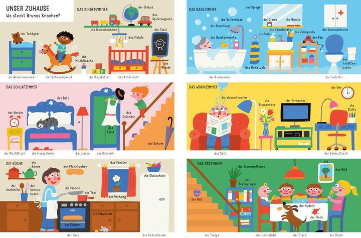 Meine kunterbunte Wörter-Welt: Das Bilderbuch von allen Sachen | -