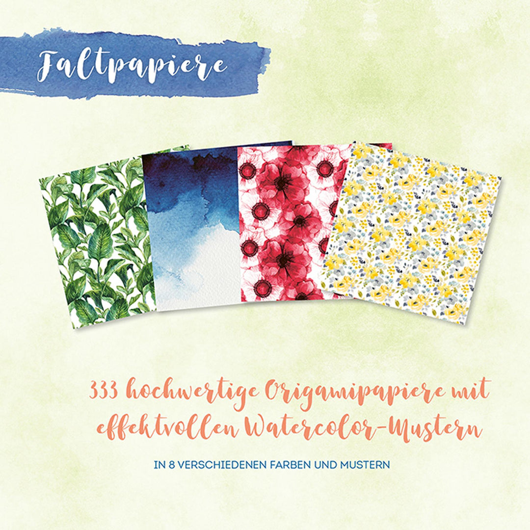 333 Origami - Watercolor | -