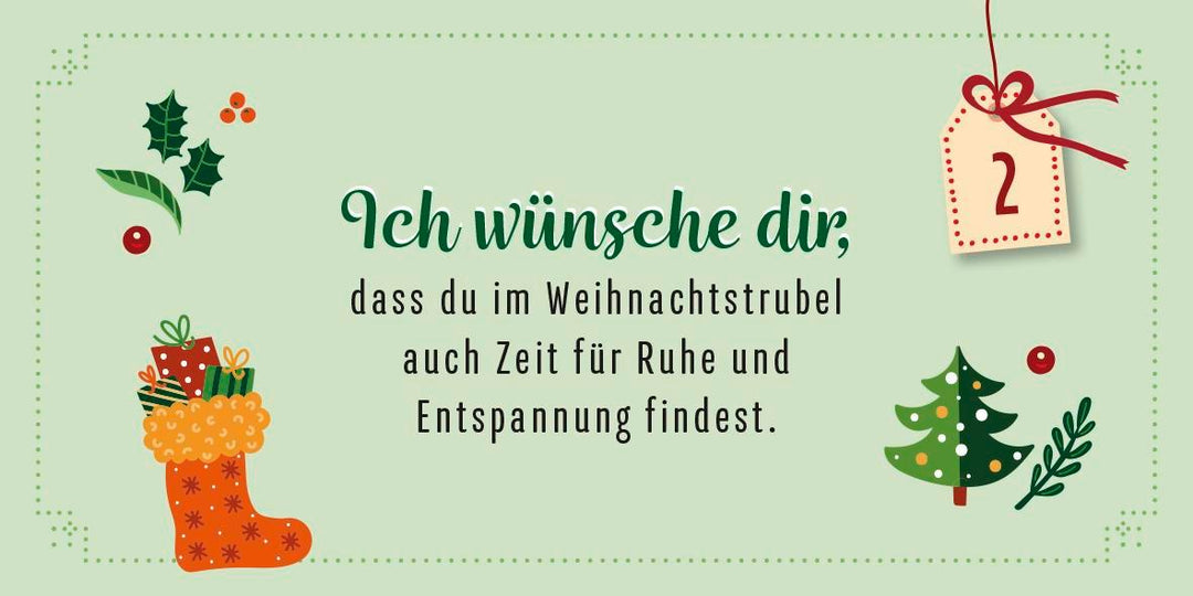 24 liebe Weihnachtsgrüße für dich | -