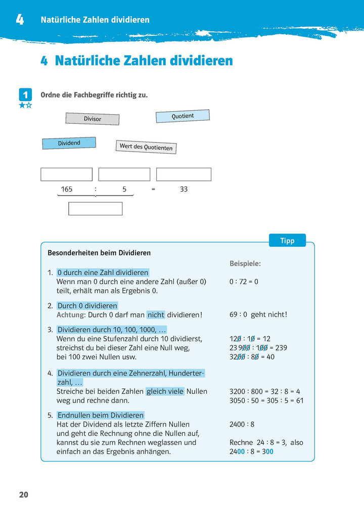 10-Minuten-Training Grundrechenarten. Mathematik 5. Klasse | -