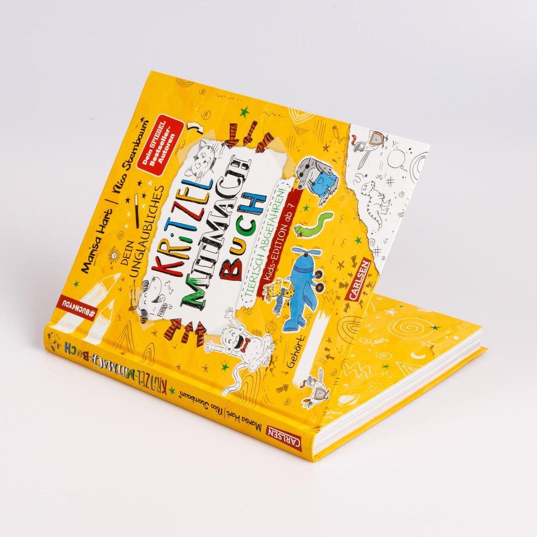 #buch4you: Dein unglaubliches Kritzel-Mitmach-Buch | Hart, Marisa