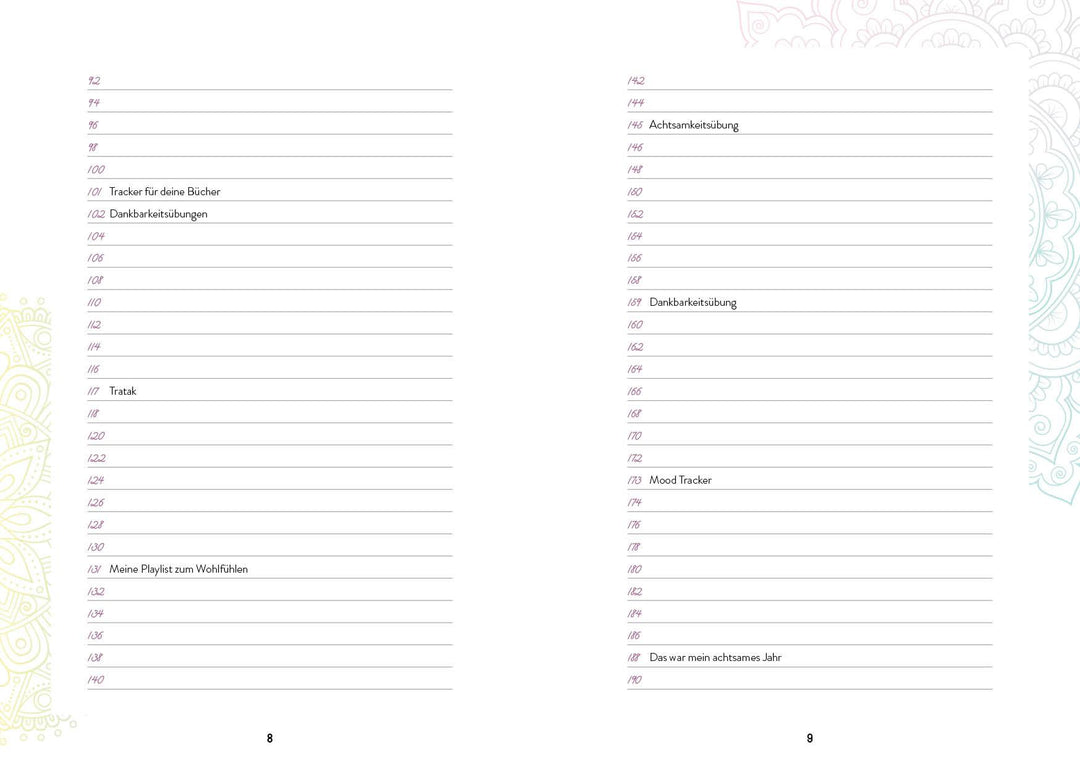 Colorful Mandala - Mein Bullet Journal | -