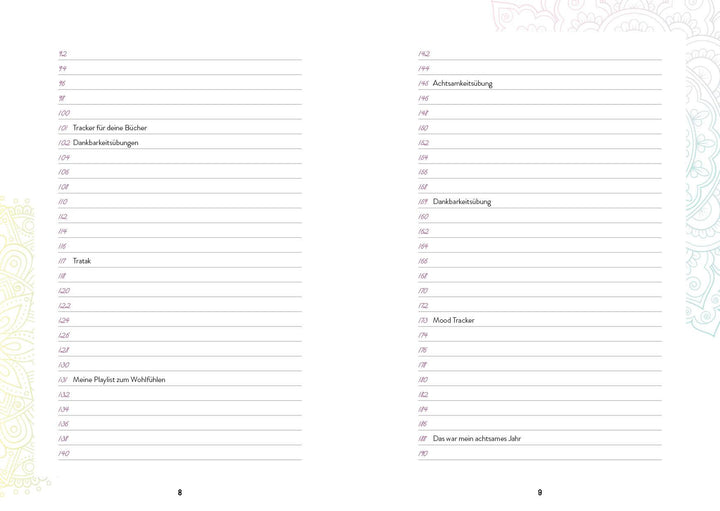 Colorful Mandala - Mein Bullet Journal | -