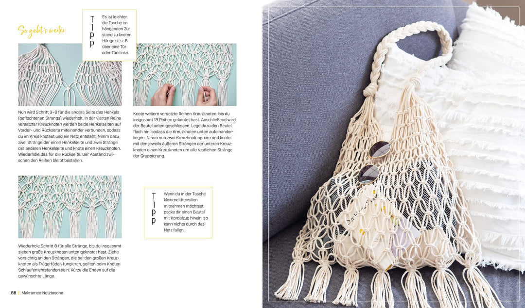 Makramee super easy | Kirsch, Josephine