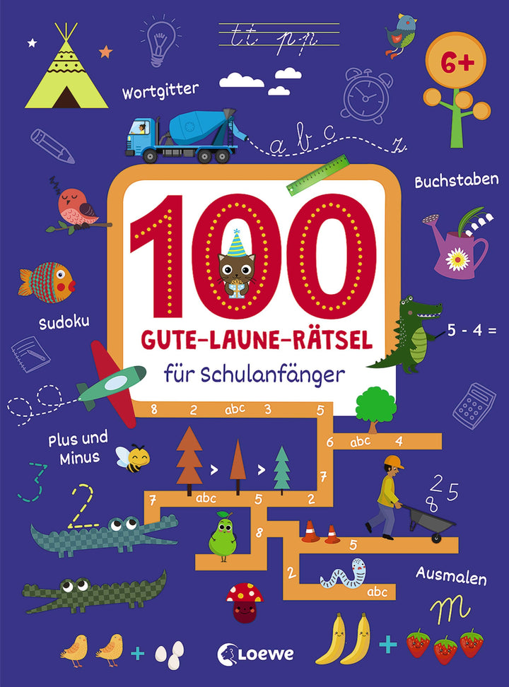 100 Gute-Laune-Rätsel für Schulanfänger | -