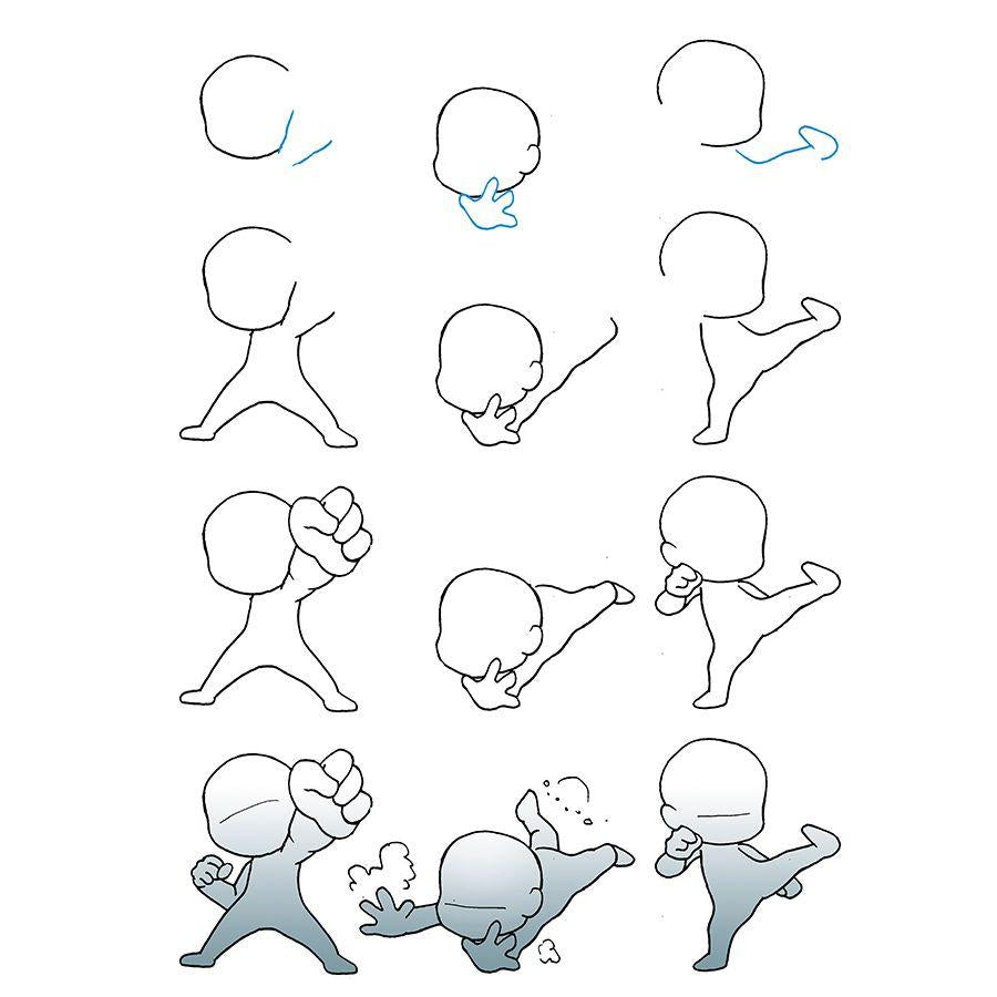 1000 Manga Motive zeichnen | Keck, Gecko