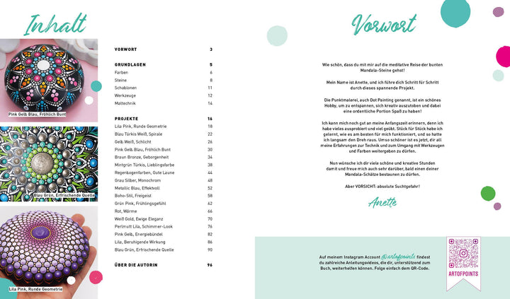 Steine bemalen - Mandala - Band 1 | Berstling, Anette