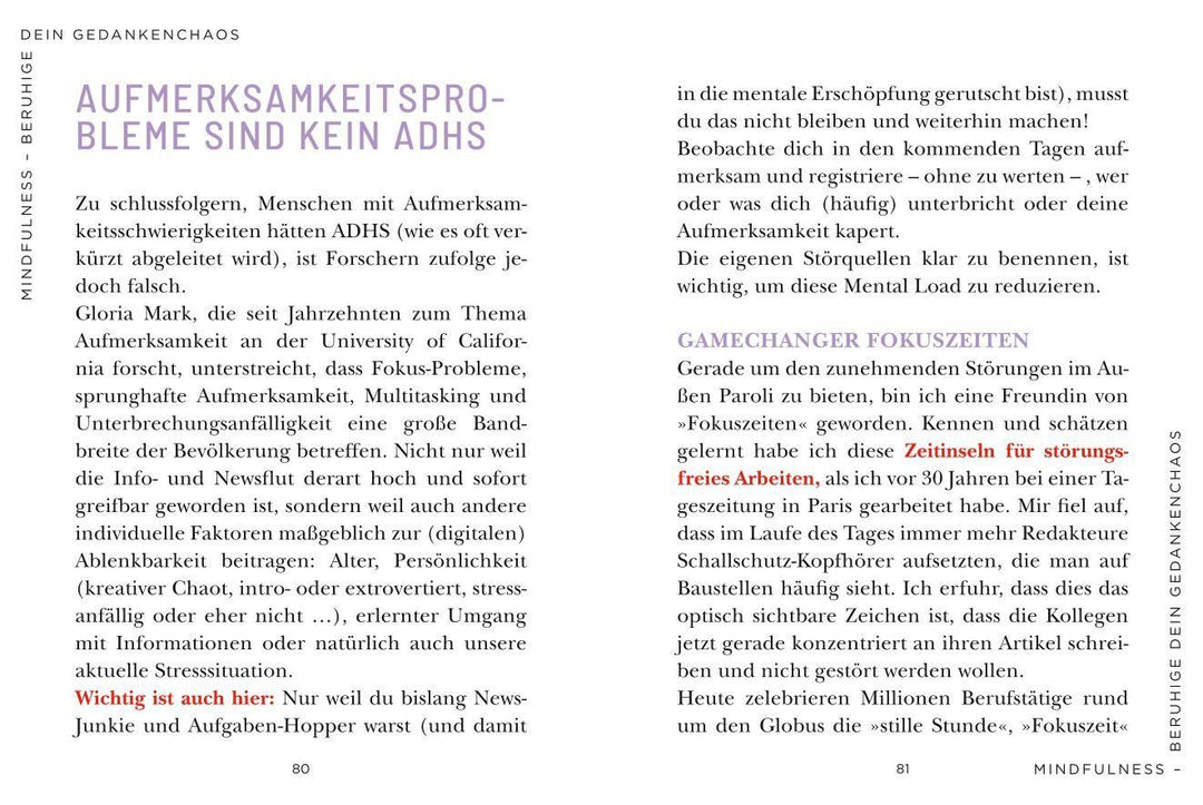 Die 1-Minuten-Strategie gegen mentale Erschöpfung | Nussbaum, Cordula