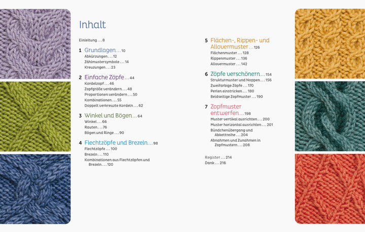 Linker Zopf - rechter Zopf: 94 Zopfmuster | Durant, Judith