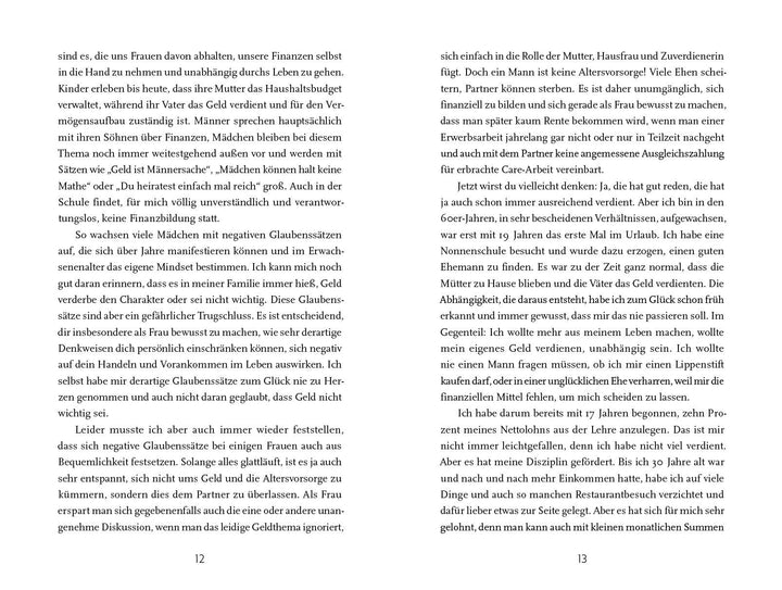 "Geld interessiert mich einfach nicht" | Zehbe, Astrid | Meyer, Daniela