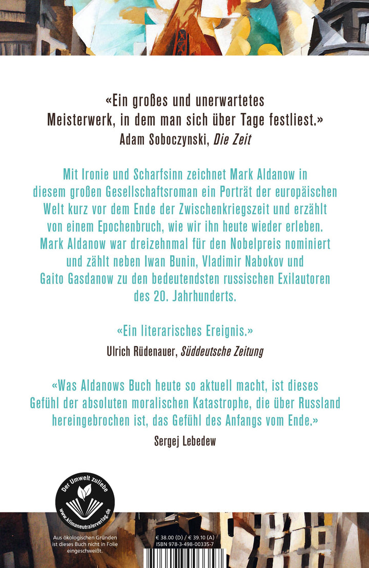 Der Anfang vom Ende | Aldanow, Mark